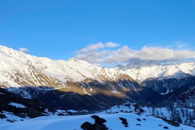 さすがにオープンでのドライブは寒すぎて残念