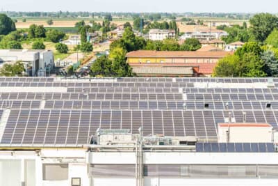 サンタアガタ・ボロネーゼの生産拠点では2010年に初の太陽光発電システムを導入。その後、設備は1万5000平方メートルまで拡張された