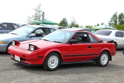 トヨタ 初代 AW11型 MR2：弟さんから譲り受けたという