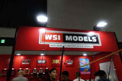 フリースタイルのブースの大半を占めたWSIモデル