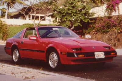 オアフ島で1983年に登場したZ31型フェアレディZ(3代目)のレンタカーを借りた