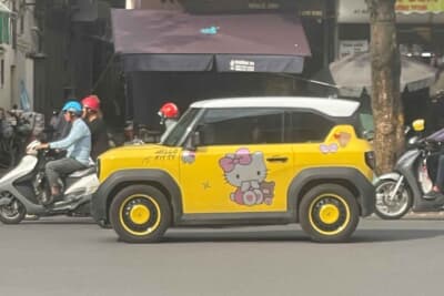 ビンファスト VF3：シンプルな内装と高めのアイポイントで、見晴らしもよく、運転に“肩肘張らない気軽さ”があるのが魅力だ