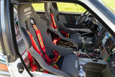 49万ユーロ（邦貨換算約8000万円）で落札されたランチア「デルタHFインテグラーレGr.A」（C）Courtesy of RM Sotheby's