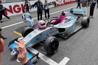 KYOJO CUP：86号車の下野璃央選手（Dr.Dry with ITOCHU WECARS Team IMPUL）