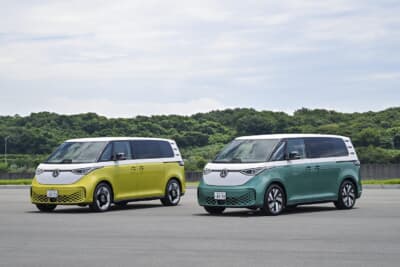 フォルクスワーゲン ID. Buzz Pro（左）とPro（右）