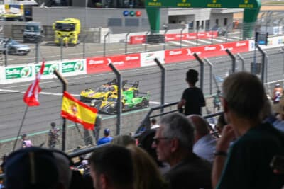 スタンドでの観戦はピットロードよりも随分と良くて感動しました