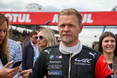 ハースのF1からBMWへ移籍したケビン・マグヌッセン。「富士を楽しみにしています」と言ってくれました