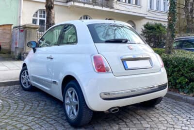 フィアット500：白は見かける確率が多いかも