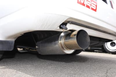 トヨタ MA70型 スープラ：マフラーはHKS
