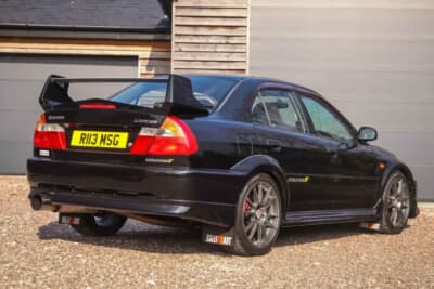 1万8020ポンド（邦貨換算約348万円）で落札された三菱「ランサーエボリューションV」（C）Bonhams