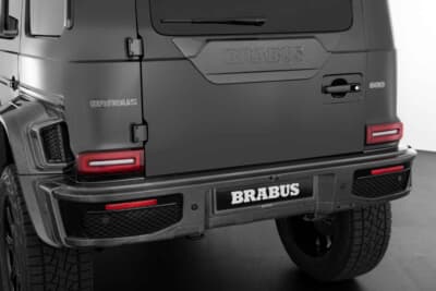 ブラバス XL 800：背面タイヤが装着されない