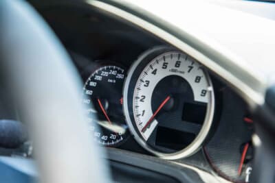 トヨタ 14R60：スピードメーターは260km/hまで刻まれる