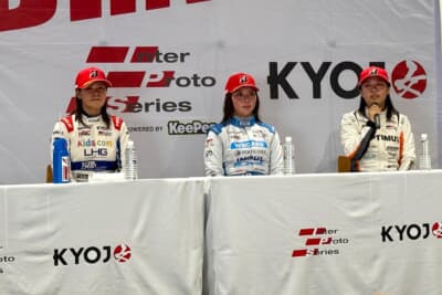 KYOJO CUP：86号車の下野璃央選手（Dr.Dry with ITOCHU WECARS Team IMPUL）が1位を獲得