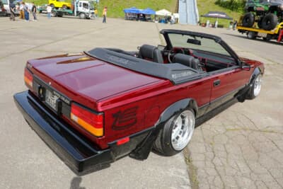 トヨタ セリカ コンバーチブルGT-S：5速MT仕様で、走りを満喫できる1台に仕立て直した