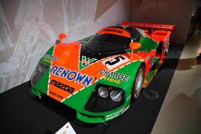 ル・マンミュージアムに展示されているマツダ 787