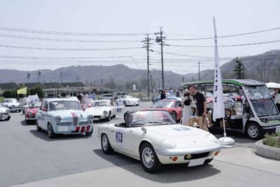 この日、2カ所目となるチェックポイントはガレージなどの建設メーカーであるカクイチ製作所、続けて敷地内では到着した順番にPC競技が行われる