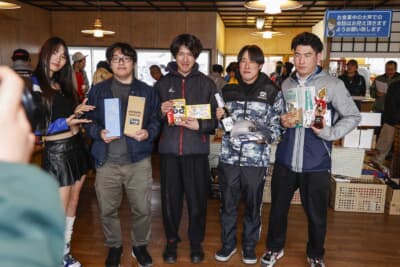 4クラスの表彰式