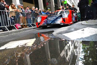 公開車検の日は雨が降ったり止んだりの不安定なお天気
