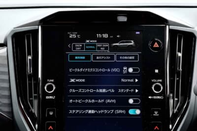 X-MODEの操作は、いろいろな画面からアプローチできる