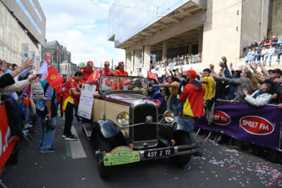 フェラーリのドライバーは大人気