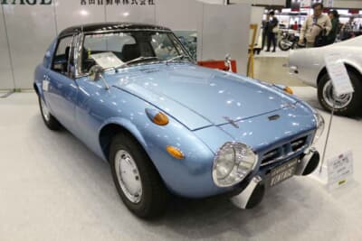 ヴィンテージ 宮田自動車が展示したトヨタ スポーツ 800