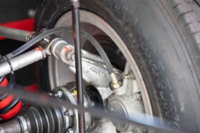 アバルト 3000SP：各パーツ類に「ABARTH」のロゴが入る