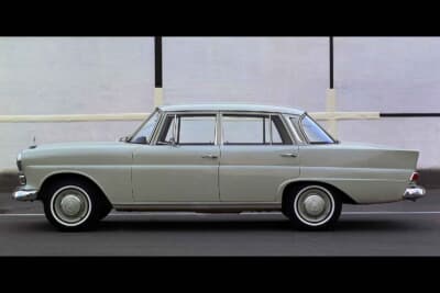 1961年にはニューボディの190D/W110（ハネベン）。写真は1965年の200D