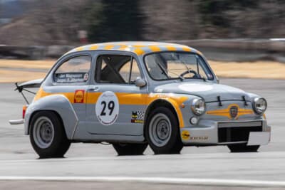 フィアット アバルト1000TCR:フィアット アバルト1000TCR:快音を轟かせながら走行していた