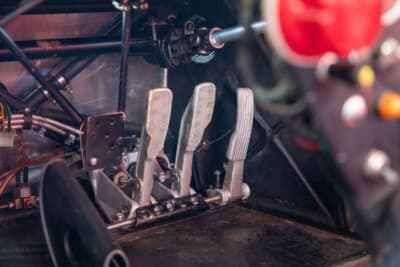 アバルト 3000SP：操作性を重視したABCペダル