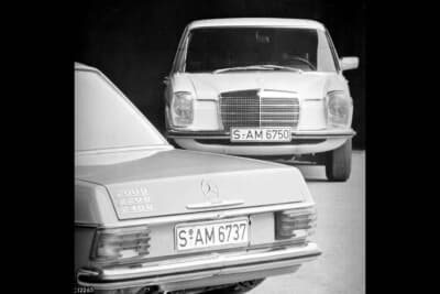 1968年にはニュージェネレーションのコンパクト・メルセデス登場/W114/115を期に 200D/220D、1973年には240Dを発表