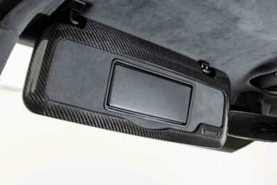 ブラバス XL 800：ブラバス製カーボンカバー付きサンバイザー