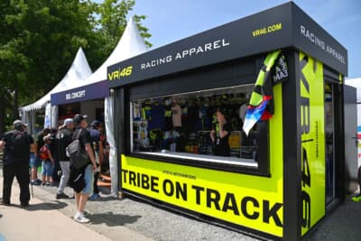 バレンティーノ・ロッシショップはル・マンでも人気でした