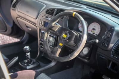 1万8020ポンド（邦貨換算約348万円）で落札された三菱「ランサーエボリューションV」（C）Bonhams