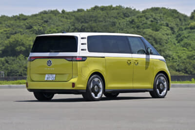 フォルクスワーゲン ID. Buzz Pro ロングホイールベース：レトロでありながらも近未来的な雰囲気を醸し出している