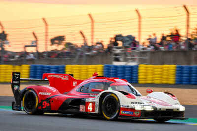 奇跡的に短時間だけ夕陽が観られました