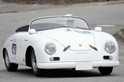 2日目の見どころはガトーキングダム小海の敷地内道路を占有して行われるヒルクライム競技、各車快音をなびかせてコースを駆け上がる