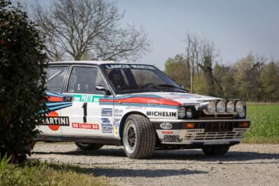49万ユーロ（邦貨換算約8000万円）で落札されたランチア「デルタHFインテグラーレGr.A」（C）Courtesy of RM Sotheby's