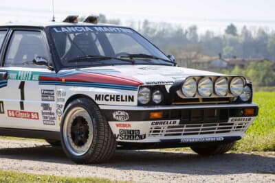 49万ユーロ（邦貨換算約8000万円）で落札されたランチア「デルタHFインテグラーレGr.A」（C）Courtesy of RM Sotheby's