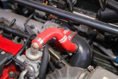 1万8020ポンド（邦貨換算約348万円）で落札された三菱「ランサーエボリューションV」（C）Bonhams