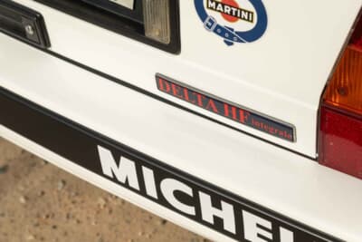 49万ユーロ（邦貨換算約8000万円）で落札されたランチア「デルタHFインテグラーレGr.A」（C）Courtesy of RM Sotheby's