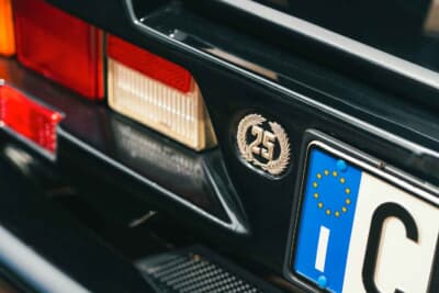 113万ユーロ（邦貨換算約1憶8500万円）で落札されたランボルギーニ「カウンタック25thアニバーサリー」（C）Courtesy of RM Sotheby's