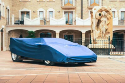 113万ユーロ（邦貨換算約1憶8500万円）で落札されたランボルギーニ「カウンタック25thアニバーサリー」（C）Courtesy of RM Sotheby's
