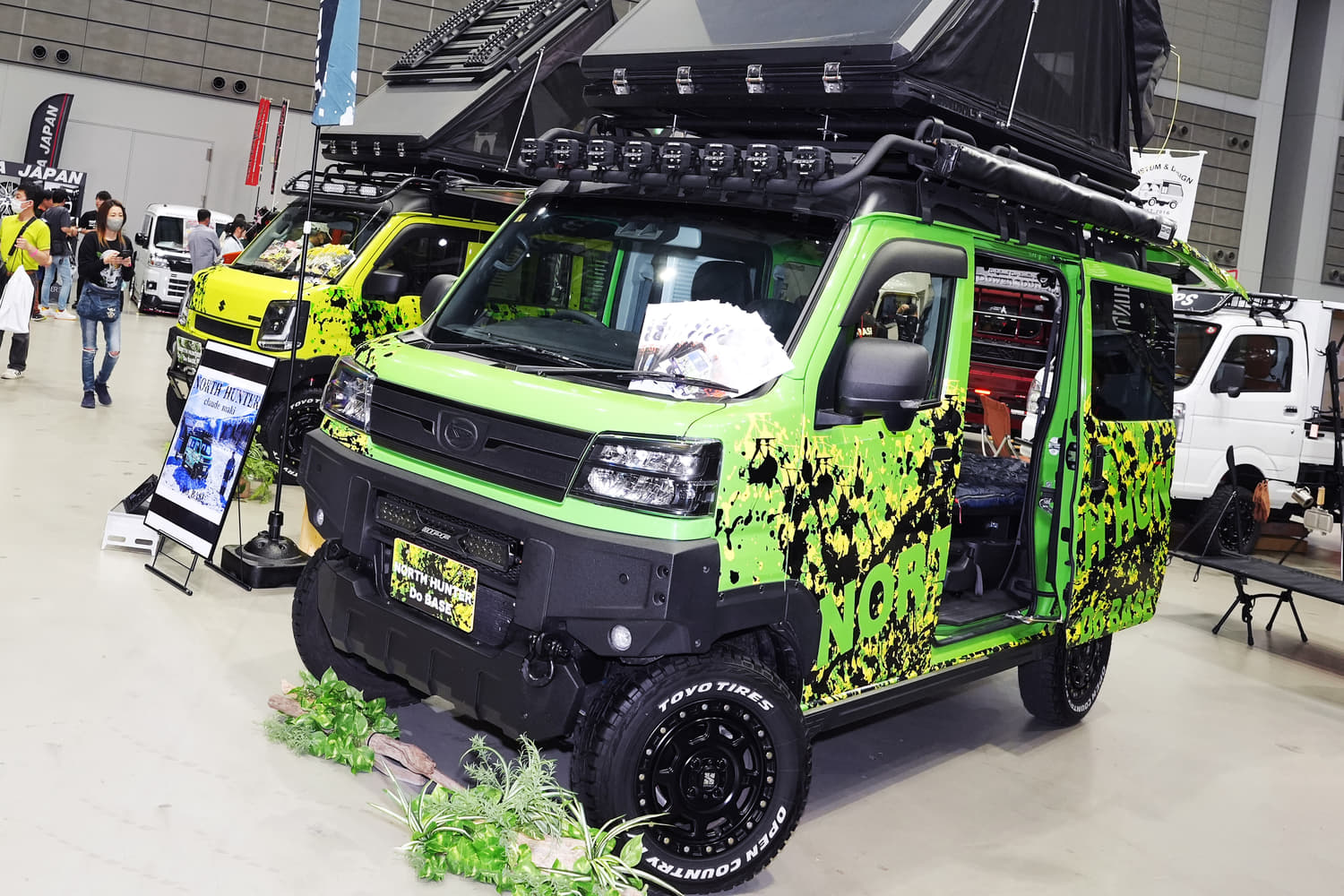 ダイハツ「アトレー」がタフなサバイバー・キャンパーに！ 青森発