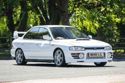 1万ポンド〜1万2000ポンド（約198万円〜約237万円）で現在も販売中のスバル「インプレッサ WRX STI」（C）Bonhams