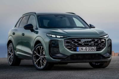 アウディ Q3：デイタイムランニングライトは片側23セグメント構成され、前後共に最大4種類のデジタルシグネチャーに対応