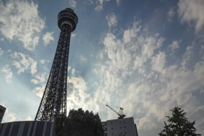 横浜マリンタワーは昔と変わらぬ姿を見せている