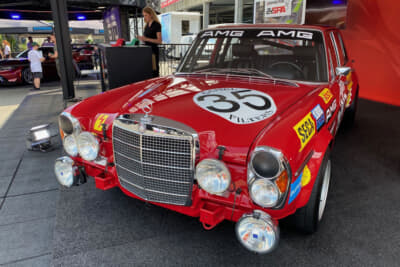 1971年、総合2位に入賞したメルセデス・ベンツ 300 SEL 6.3 AMG。これがきっかけでAMGの知名度が一気に拡大