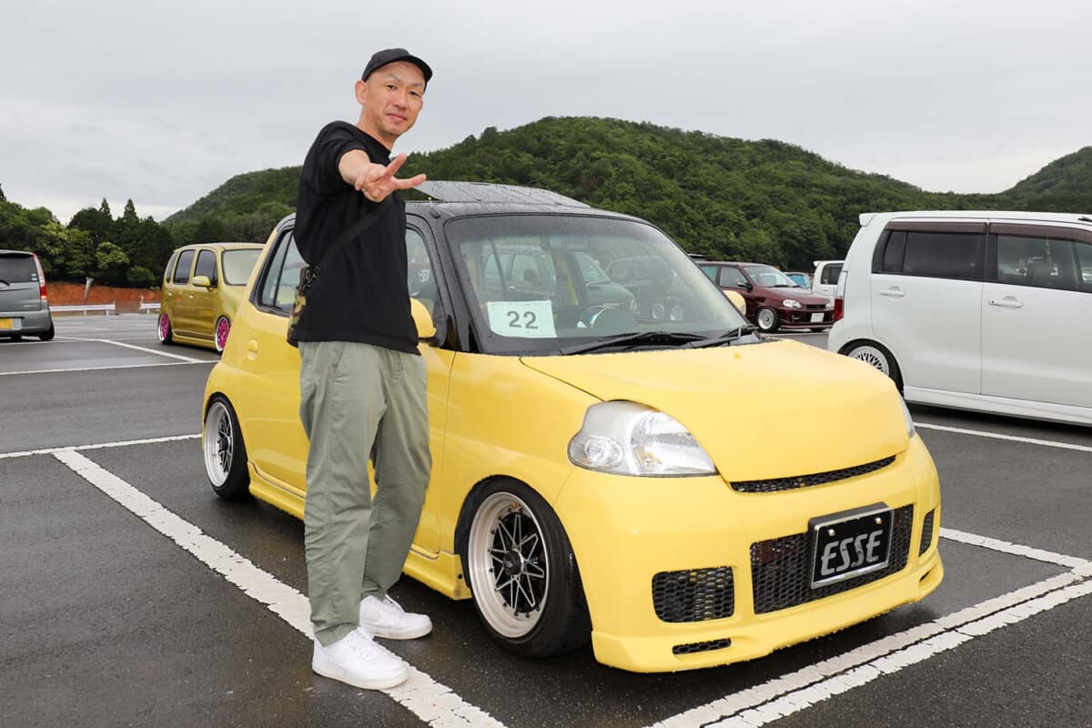 ダイハツ エッセ ESSE AT 軽量で経済的、しい車です。車検長い Light