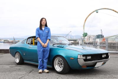 トヨタTA27型 セリカLBとオーナーの“サク”さん