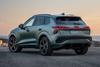 アウディ Q3：ホイールは17〜20インチまでの幅広いバリエーションを展開し、デザインと機能性を両立している